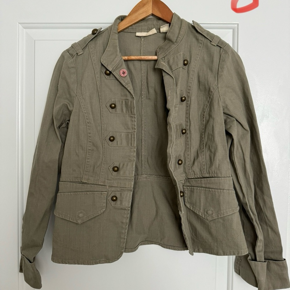 Army green DKNY vintage jacket